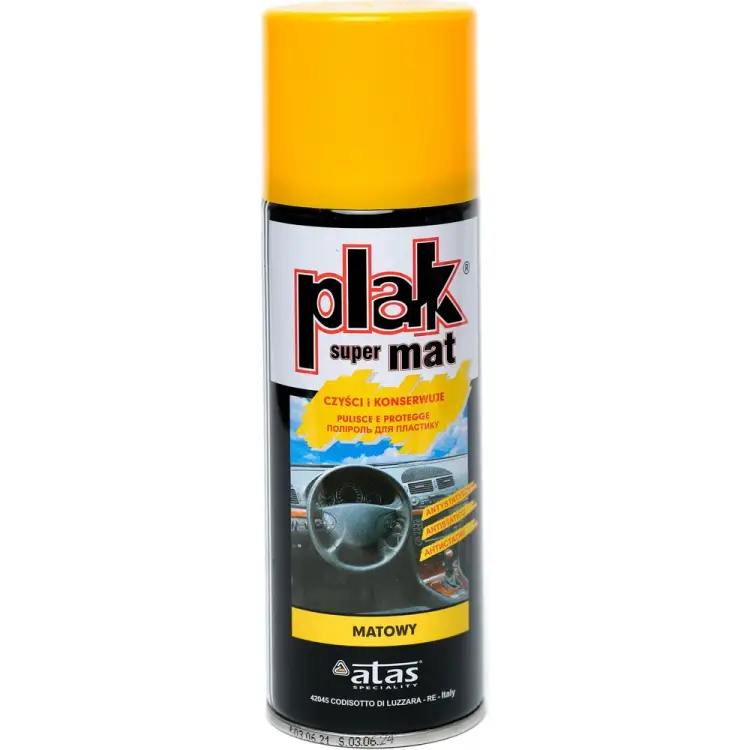 Полироль салона Atas PLAK Super Mat 200 мл аэр., Папайя 5083
