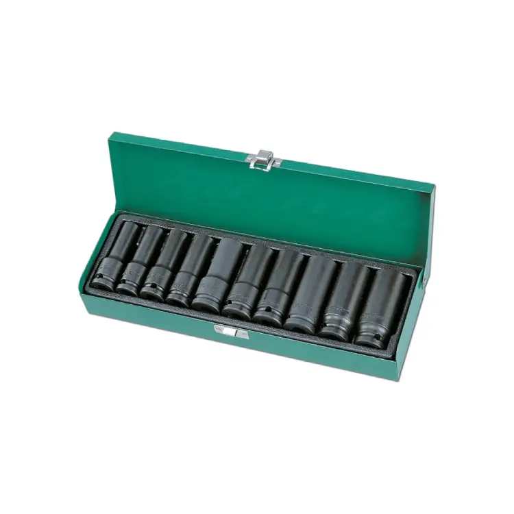 Набор ударных головок удлиненных HONITON ISK40010ML