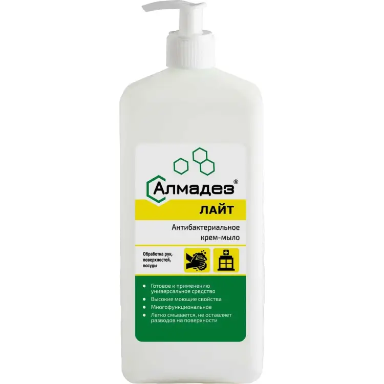 Антибактериальное мыло-крем АЛМАДЕЗ Лайт МАЛ-04