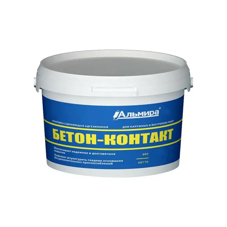 Сцепляющая адгезионная грунтовка АЛЬМИРА Бетон-контакт 00-00000222