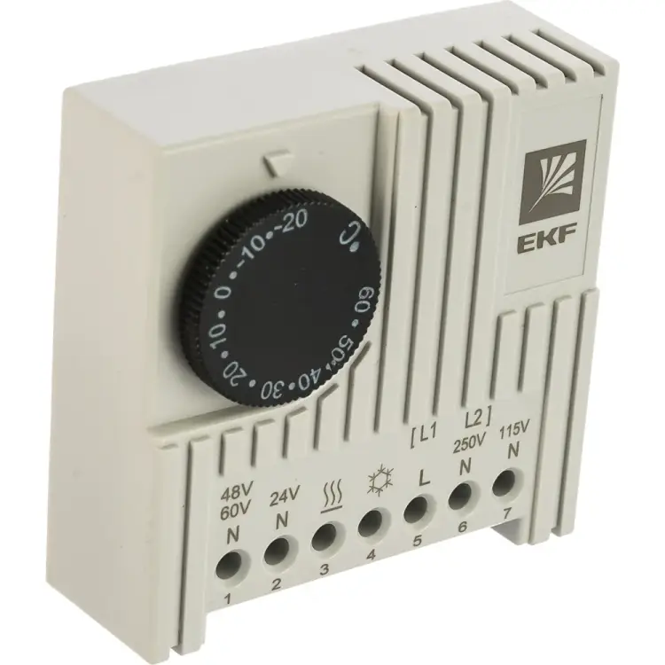 Термостат на DIN-рейку EKF PROxima thermo-no-nc-din