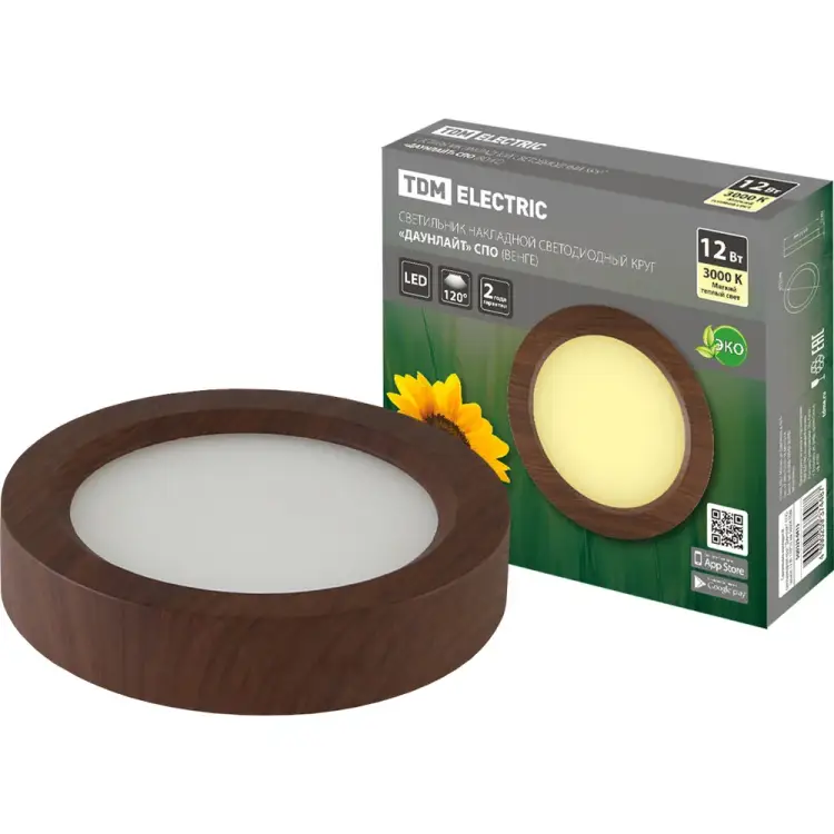 Накладной светодиодный светильник TDM ELECTRIC Даунлайт СПО SQ0329-0413