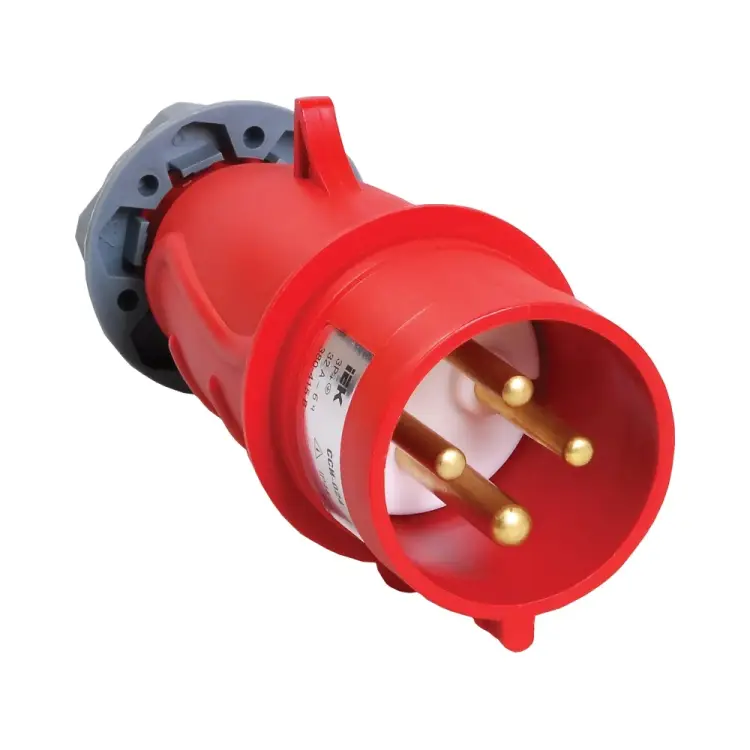 Переносная вилка IEK MAGNUM ССИ-024 PSN02-032-4 Переносная вилка IEK MAGNUM ССИ-024 PSN02-032-4