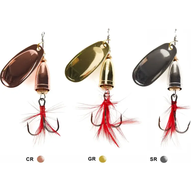 Вращающиеся блесны Lucky John BELL SPIN 02 LJBS02-002SET