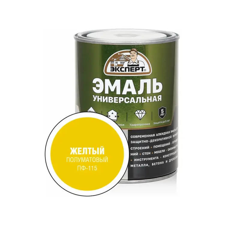 Универсальная алкидная эмаль Эксперт 30485 Универсальная алкидная эмаль Эксперт 30485