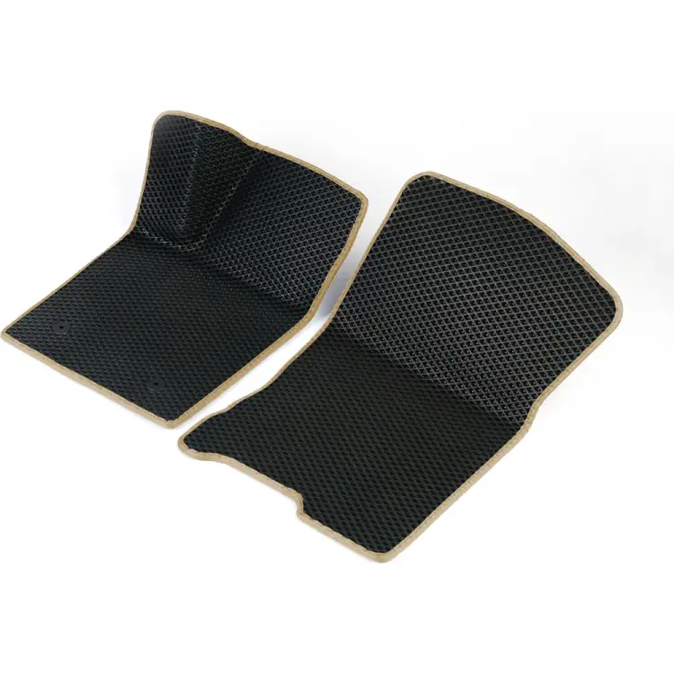 Передние коврики для Audi Q3 2011 - 2018 (Ауди Ку 3) Vicecar 2DL3022-бежевый