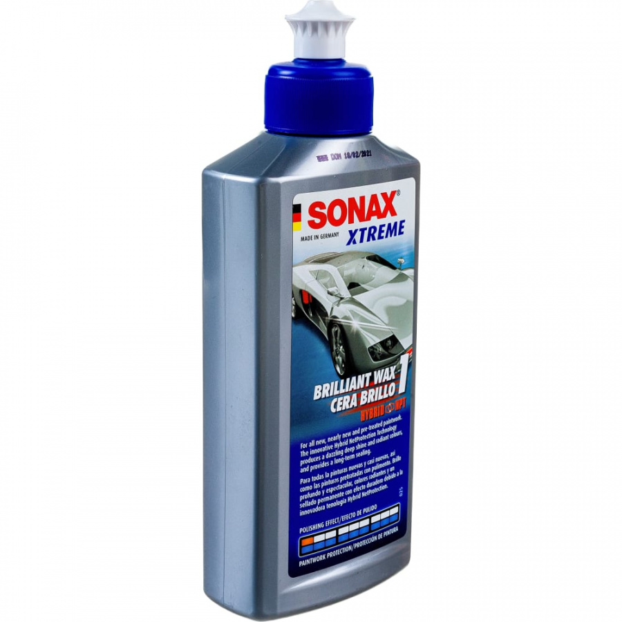 Бриллиантовый воск Sonax Xtreme NanoPro