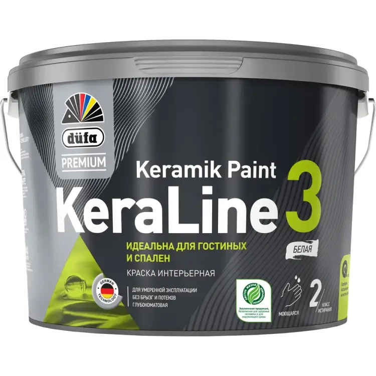 Краска Dufa Premium ВД KeraLine 3 МП00-006513 Краска Dufa Premium ВД KeraLine 3 МП00-006513