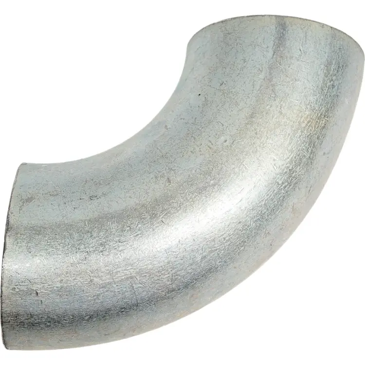 Безшовный крутоизогнутый оцинкованный стальной отвод МЕТАЛЛСЕРВИС 1211442