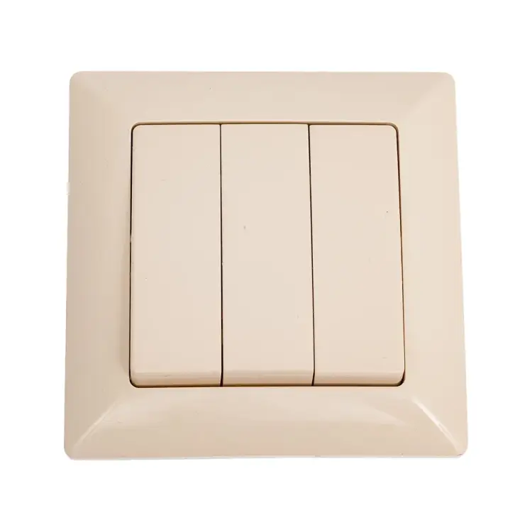 Трехклавишный выключатель Intro Solo 4-106-02 Б0053602