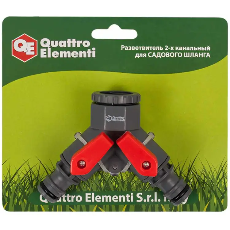 Двухканальный разветвитель QUATTRO ELEMENTI 646-027 Двухканальный разветвитель QUATTRO ELEMENTI 646-027
