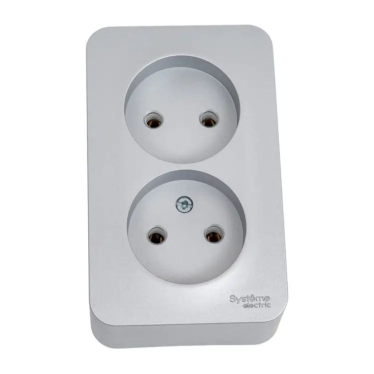 Двойная розетка Systeme Electric Blanca BLNRA000203