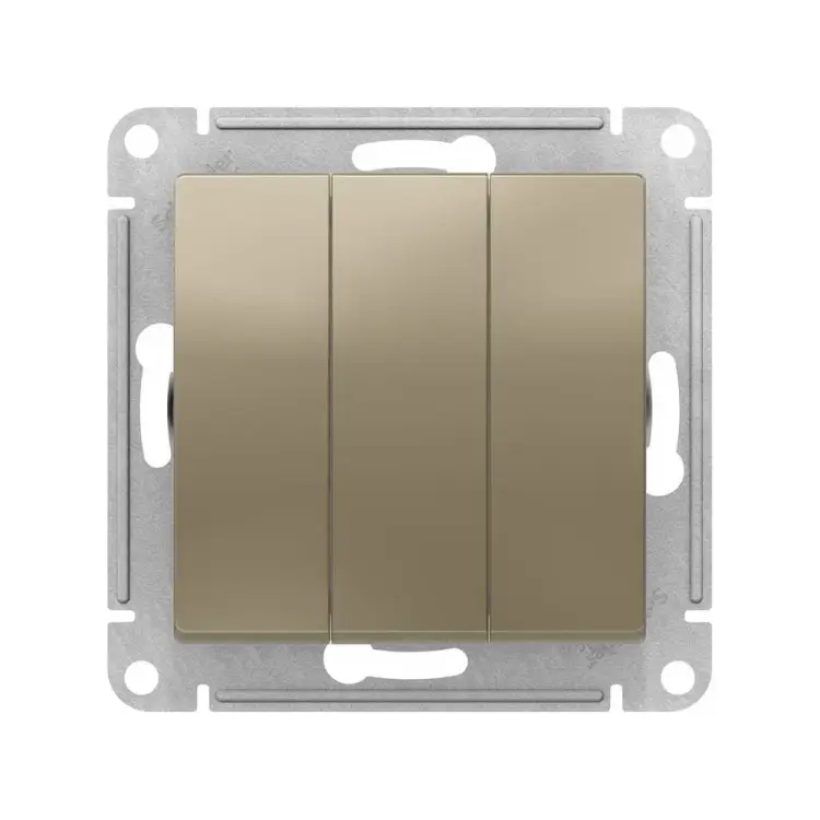 Трехклавишный выключатель Systeme Electric ATLAS DESIGN ATN000531 1240320