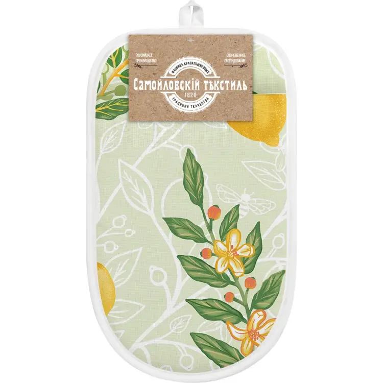 Хлопковая прихватка Самойловский текстиль Лимонный сад 765775