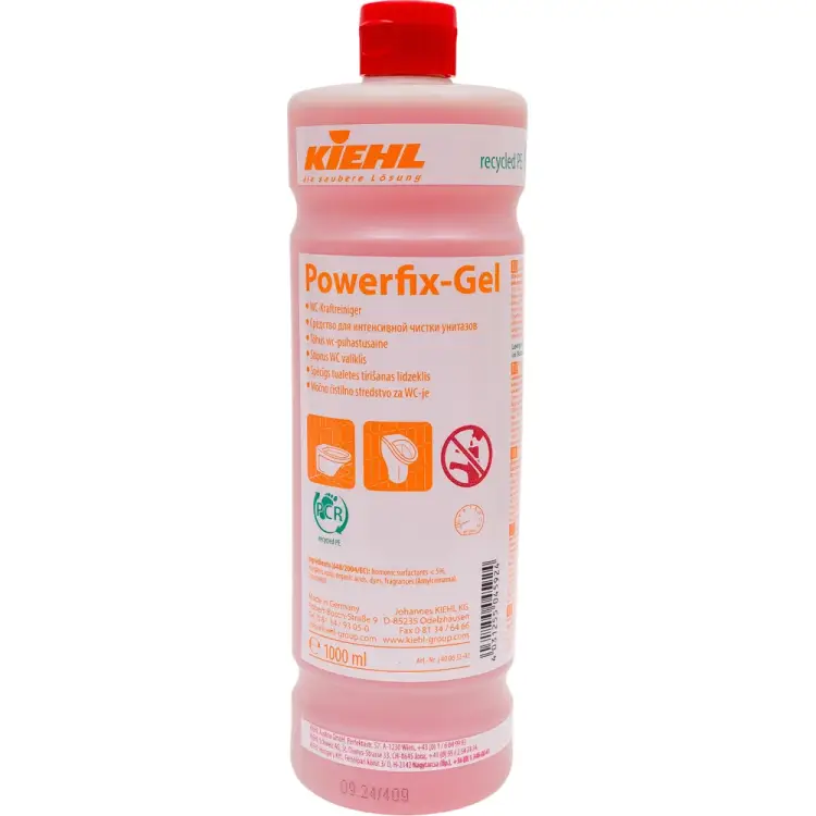 Гель для интенсивной чистки унитазов и писсуаров KIEHL Johannes KG Powerfix-Gel j400601