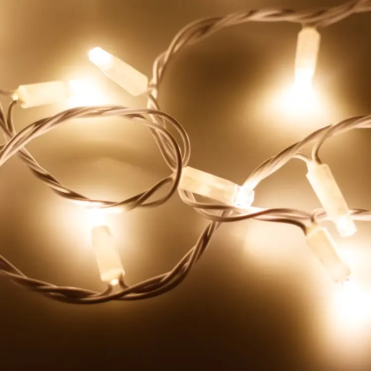 Светодиодная гирлянда Ardecoled ARD-STRING-PRO-10000-WHITE-100LED-FLASH WARM 25840