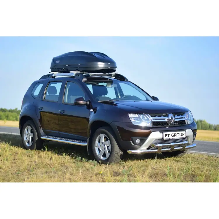 Защита порогов Duster 2012- г.в./Terrano 2014- г.в. PT Group Эстонец 07010205 RDU220302