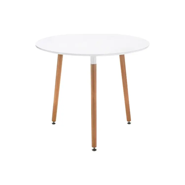 Деревянный стол Woodville Lorini 60 white / wood 15354