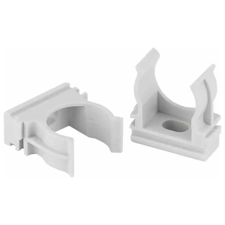 Клипса-крепеж для ПВХ труб Netron N-PVC-C-0016-GR