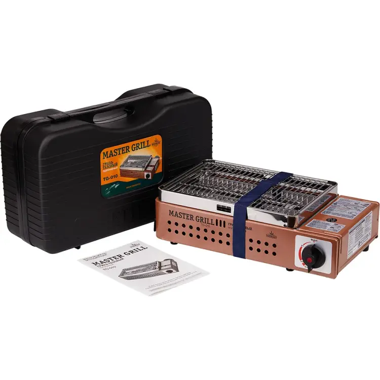 Газовый портативный гриль TOURIST MASTER GRILL TG-010 Газовый портативный гриль TOURIST MASTER GRILL TG-010
