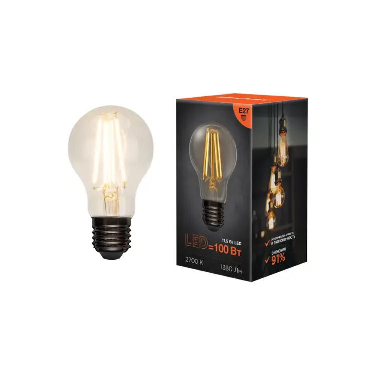 Филаментная лампа REXANT 604-076