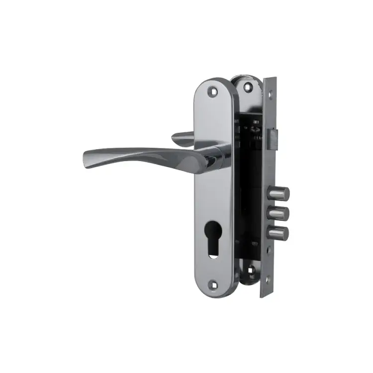 Замок цилиндровый Fuaro LOCKSET.1511W/B (SET F1511W/B) CP 27017