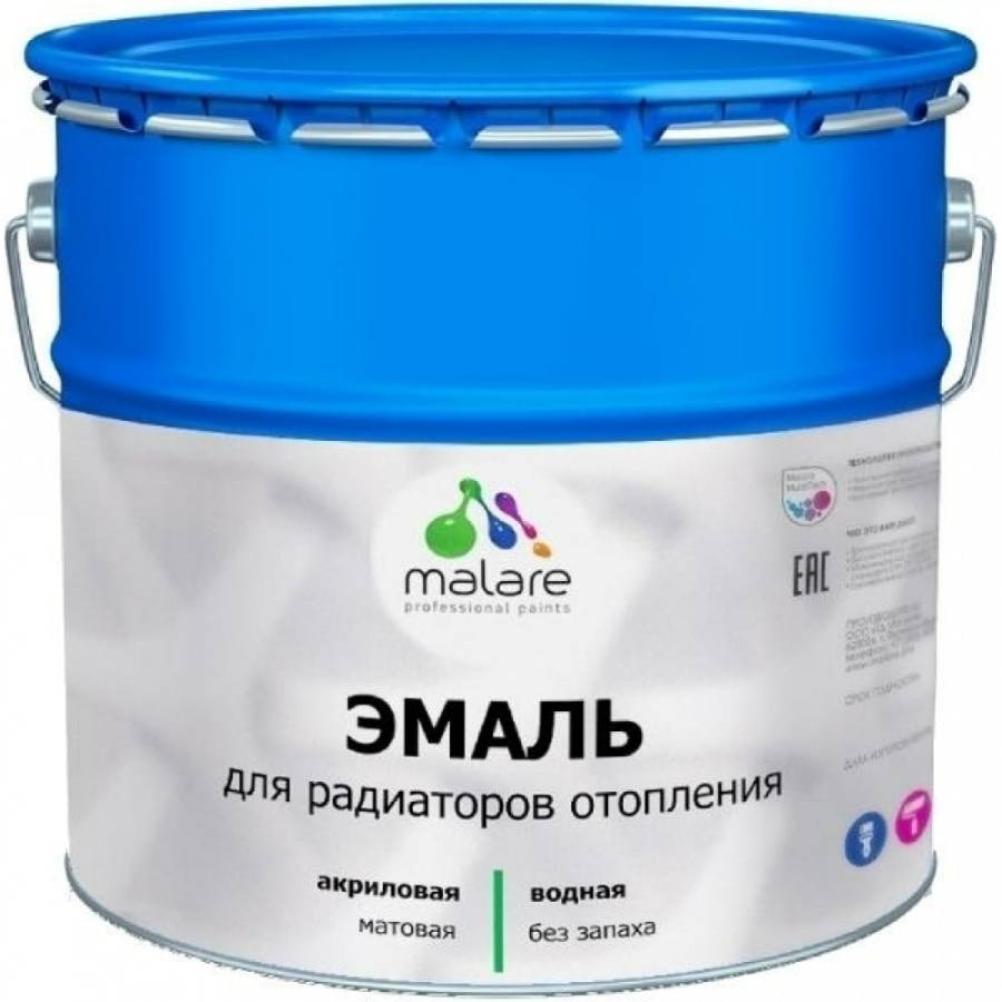 Эмаль радиаторов и батарей отопления MALARE 2036744743574