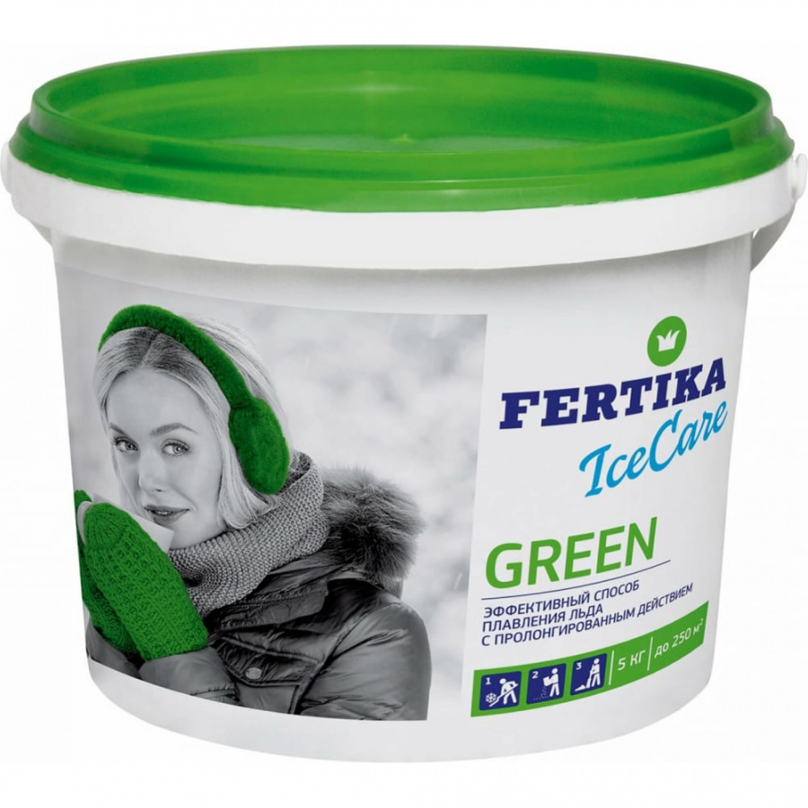 Противогололедный реагент Fertika Icecare Green