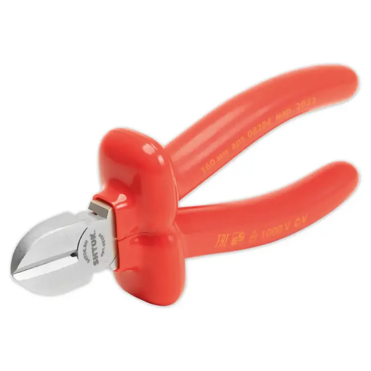 Диэлектрические боковые кусачки SHTOK 08204 Диэлектрические боковые кусачки SHTOK 08204