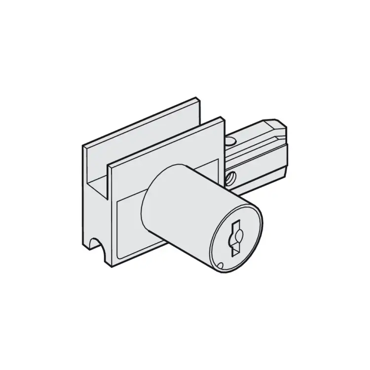 Замок для раздвижной системы Hafele Slido Design 25 IF G 233.02.420