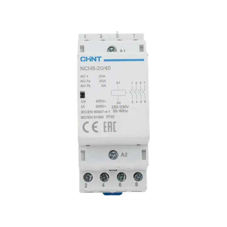 Модульный контактор CHINT NCH8-20/40 256085