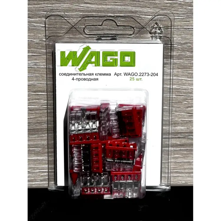 Клеммы WAGO WAGO 2273-204/996-020 76069