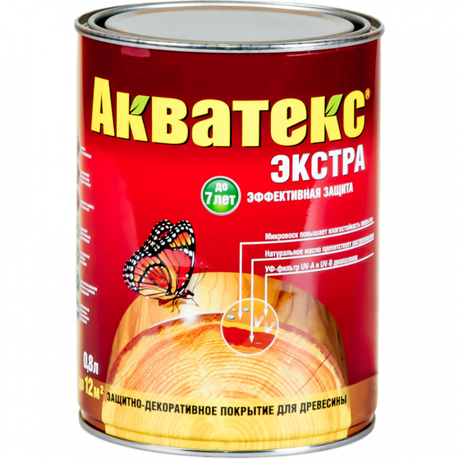 Защитно-декоративное покрытие для древесины Рогнеда Экстра