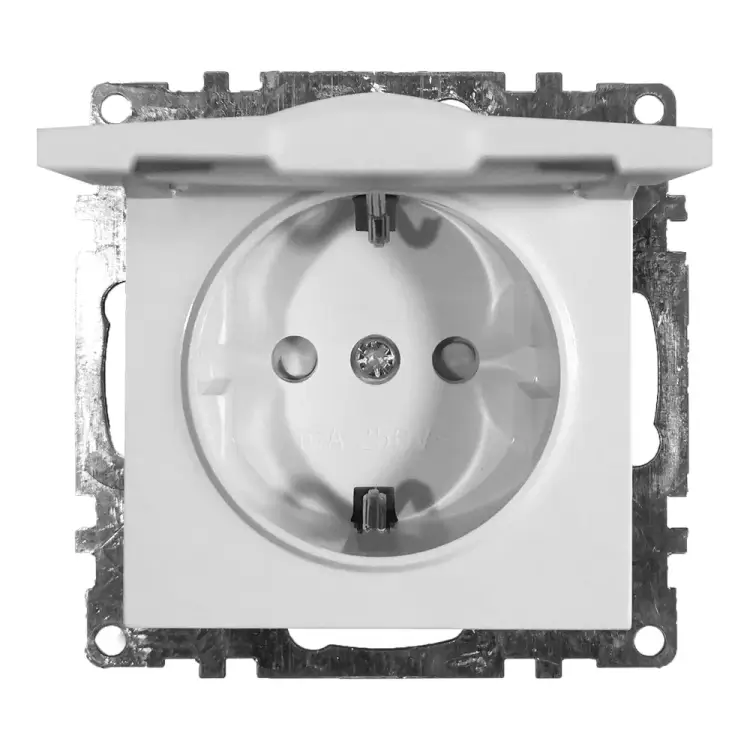 Одноместная розетка STEKKER GLS16-7112-01 Катрин 39302