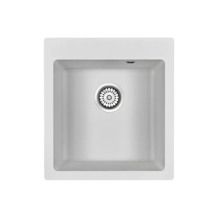 Кварцевая мойка Paulmark ZEMAR PM104651-WH