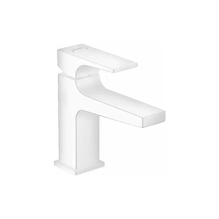 Смеситель для раковины Hansgrohe Metropol 100 матовый белый 32500700 71270