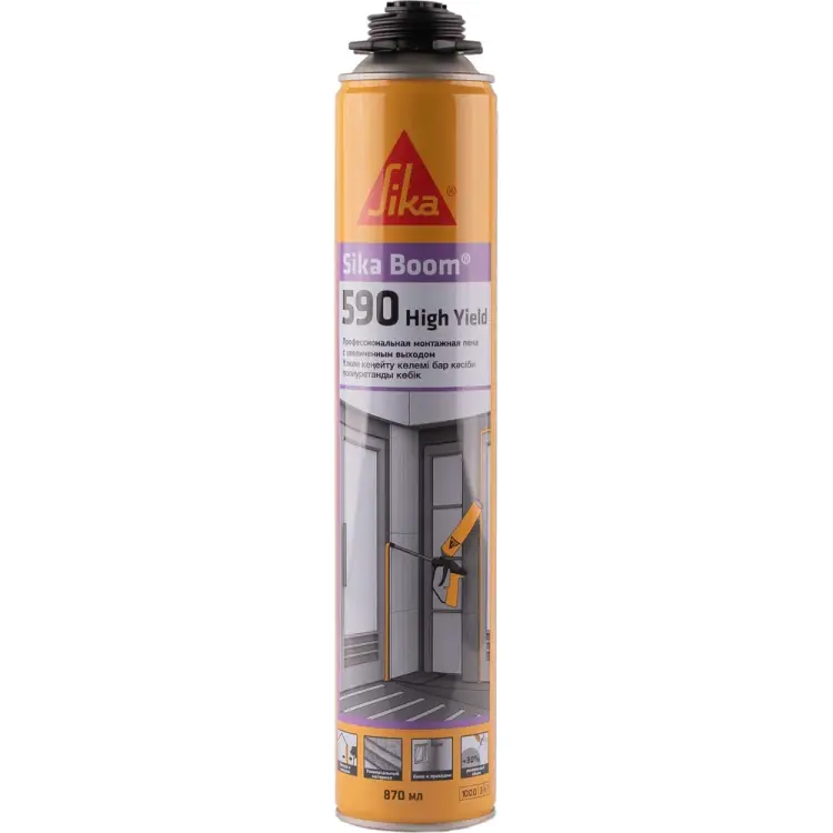 Профессиональная пена монтажная SIKA Boom-590 High Yield 613587 Профессиональная пена монтажная SIKA Boom-590 High Yield 613587
