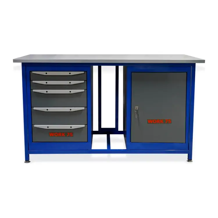 Двухтумбовый верстак WORK WK1500(Т0-Т5)