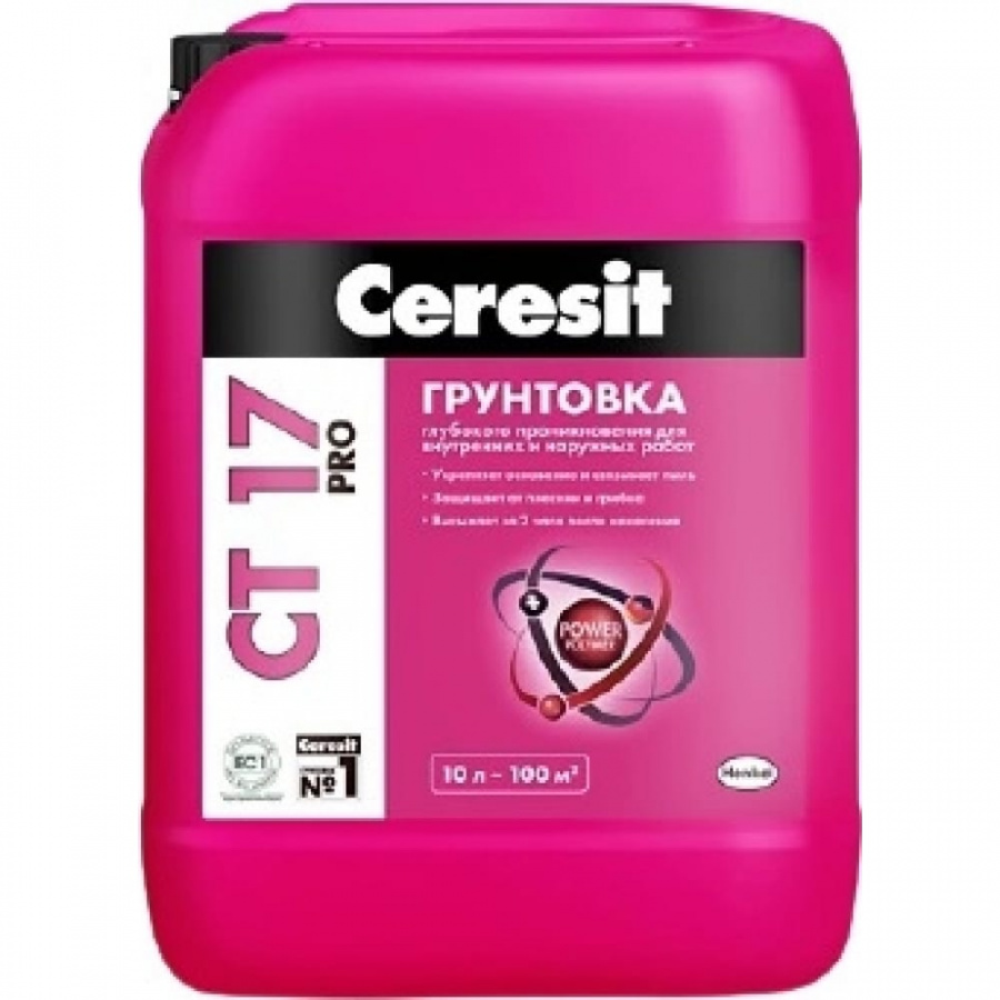 Укрепляющая грунтовка Ceresit CT 17 Pro