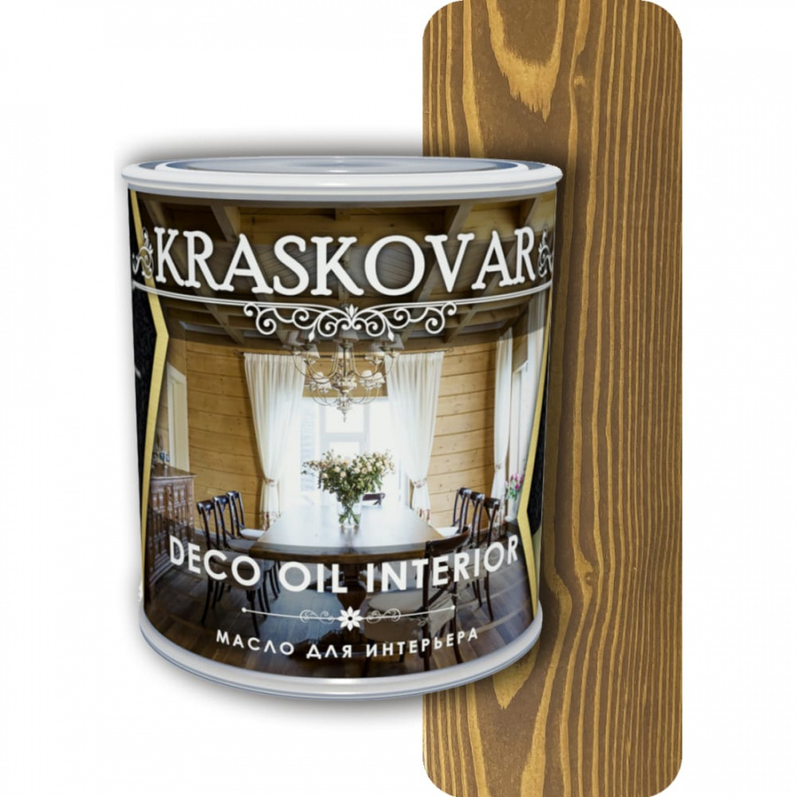 Масло для интерьера Kraskovar Deco Oil Interior