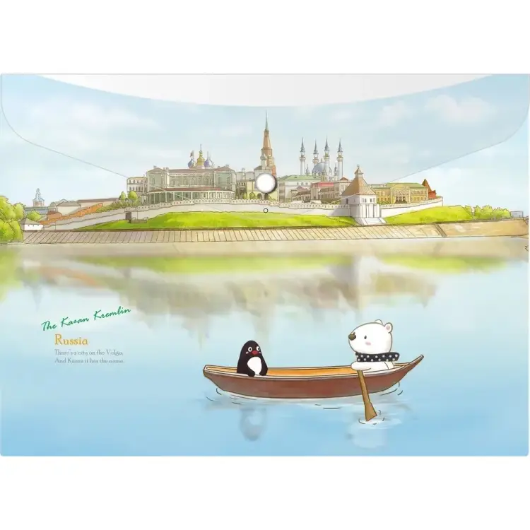 Папка-конверт COMIX география A1854 KK