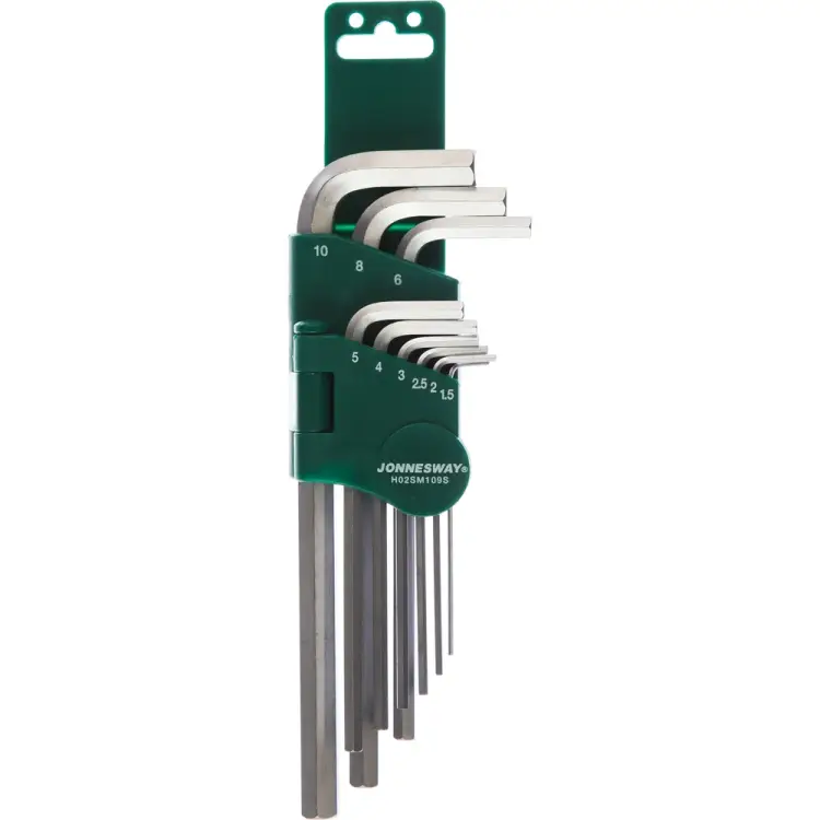 Набор шестигранников Jonnesway LONG H02SM109S Набор шестигранников Jonnesway LONG H02SM109S