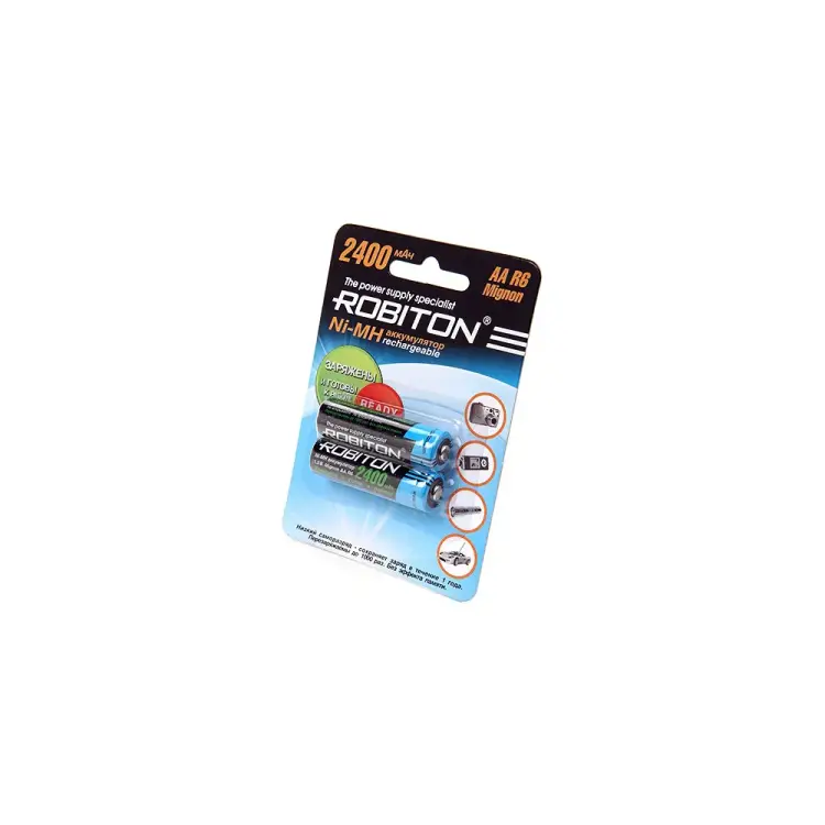 Аккумулятор Robiton RTU2400MHAA-2 9791 BL2