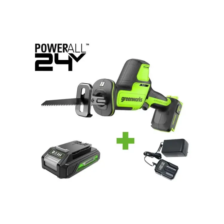 Бесщеточная пила сабельная GreenWorks GPT-CRS-25 1200507VUA