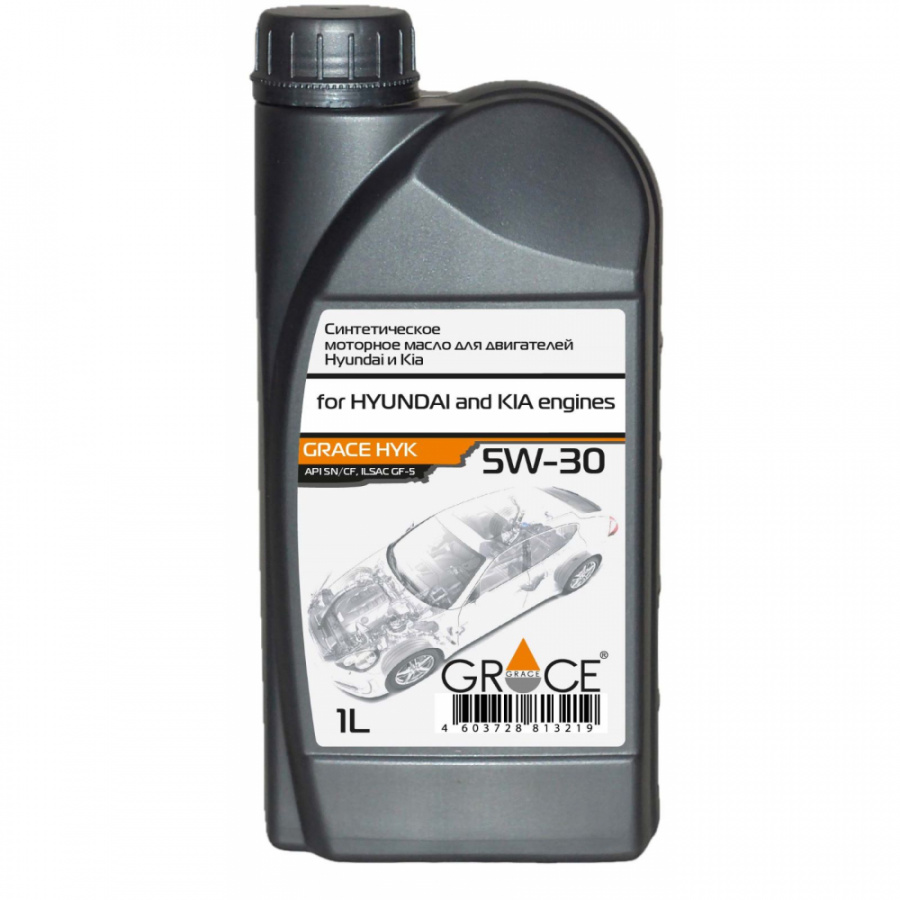 Моторное синтетическое масло GRACE LUBRICANTS HYK 5W-30