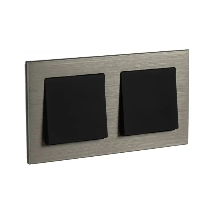 Двухместная рамка Systeme Electric AtlasDesign Nature ATN312202