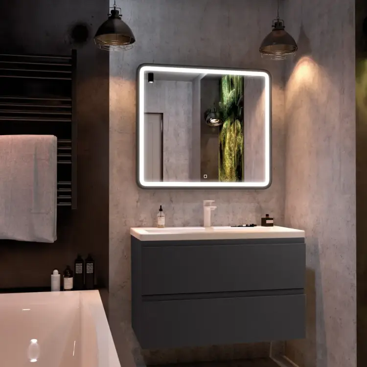 Подвесная база под раковину Art&Max BIANCHI AM-Bianchi-1000-2C-SO-GM Подвесная база под раковину Art&Max BIANCHI AM-Bianchi-1000-2C-SO-GM