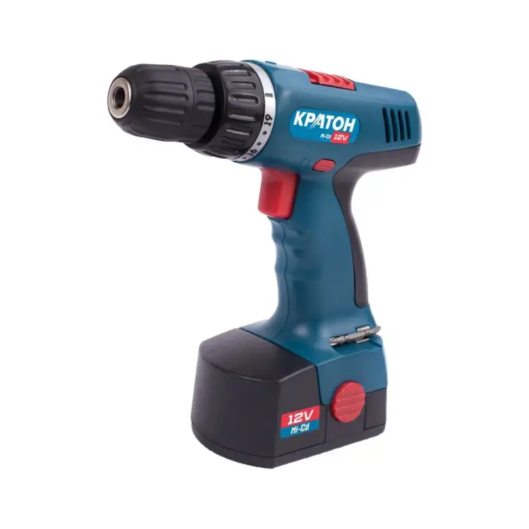 Аккумуляторная дрель-шуруповерт Кратон CDH-12-KL 3 11 01 038
