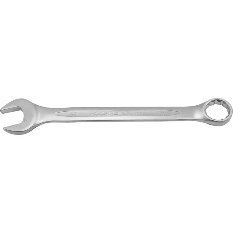 Прямой двенадцатигранный комбинированный ключ Rockforce RF-75530(880)