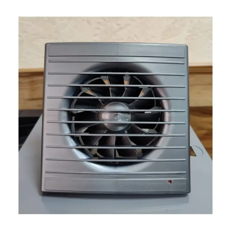 Осевой вытяжной вентилятор ВИЕНТО ВОЛНА В100СНК STILL gray